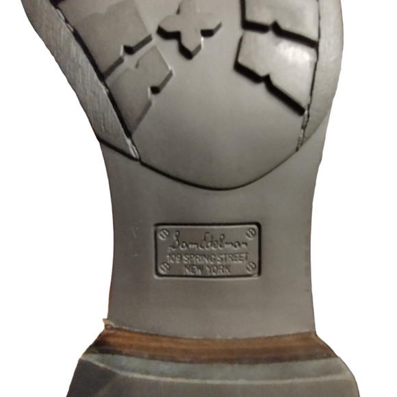 Women's Whiskey Brown Sam Edelman Prina Leather Riding Boots Size 9 - Picture 4 of 9